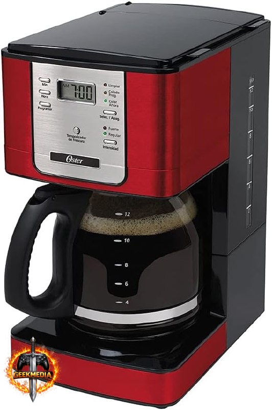 Oster Cafeteira Flavor Programável - 220V - Vermelha