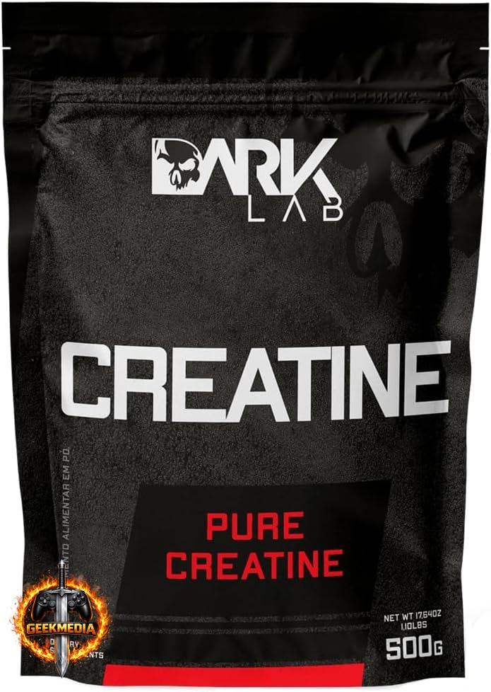 Creatina Pura 500g Dark Lab Monohidratada 100% de Pureza
