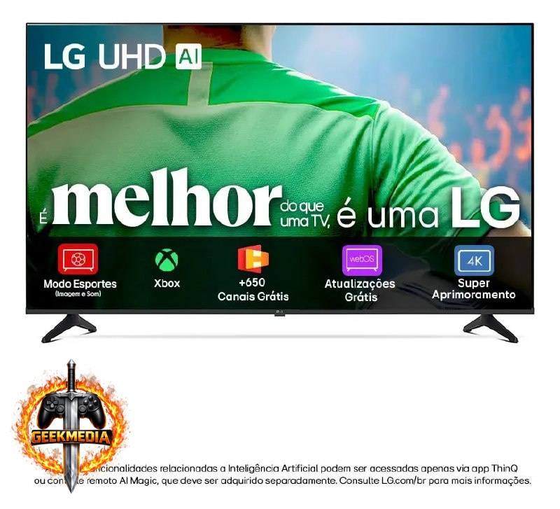 LG Smart TV UHD 65 polegadas