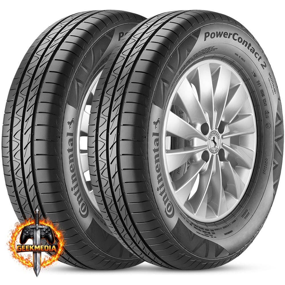 Kit 2 Pneus Continental PowerContact 175/65R14 82T