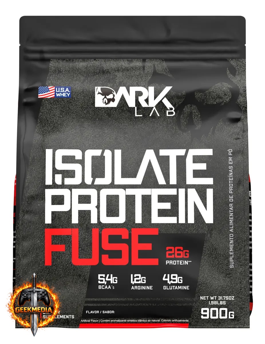 Whey Isolate Protein Fuse 900g Dark Lab - Baunilha