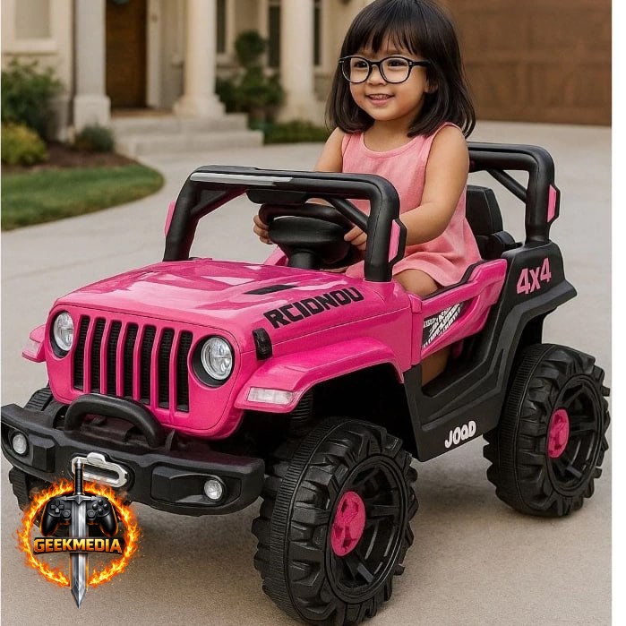 Carrinho Elétrico Infantil Quadriciclo Jipe
