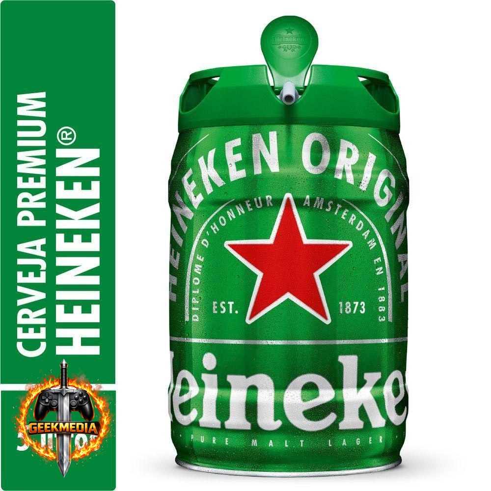 Cerveja Premium 5L Barril Heineken