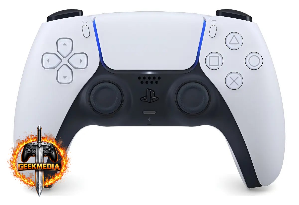 Controle Joystick Sem Fio Sony Playstation Dualsense Branco
