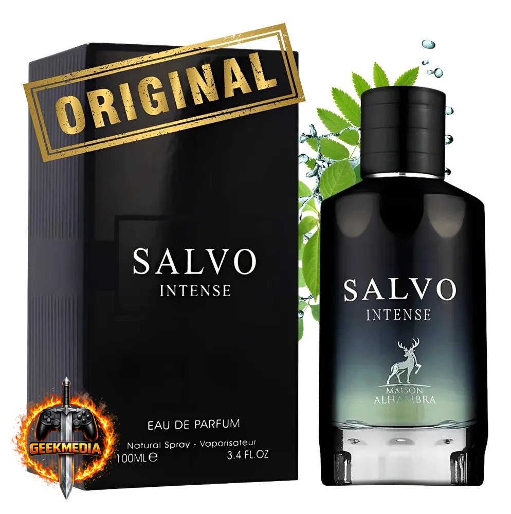 Perfume Masculino Arabe Salvo Intense 100ml Original