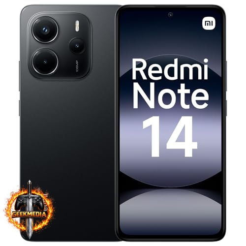 Smartphone Xiaomi Redmi Note 14 Midnight Black 128GB