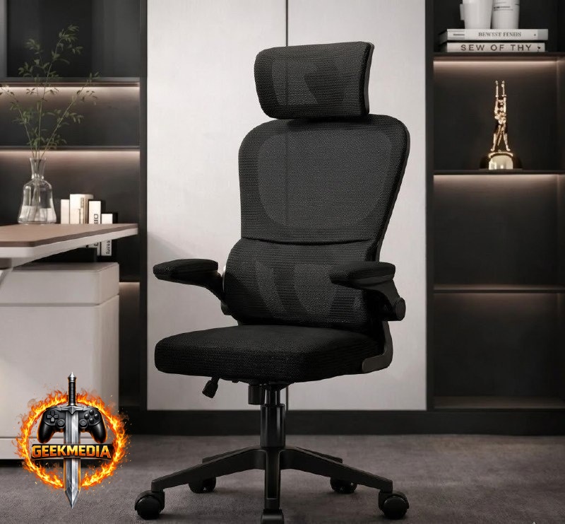 Cadeira de Escritório Ergonômica Giratória LARUNO