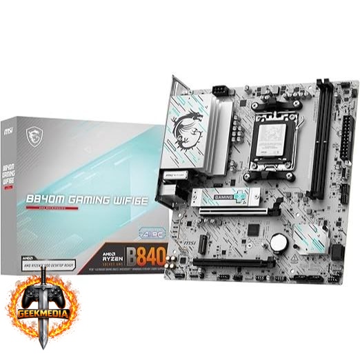 Placa Mãe MSI B840M Gaming WiFi6E AMD DDR5 Micro ATX (AM5)