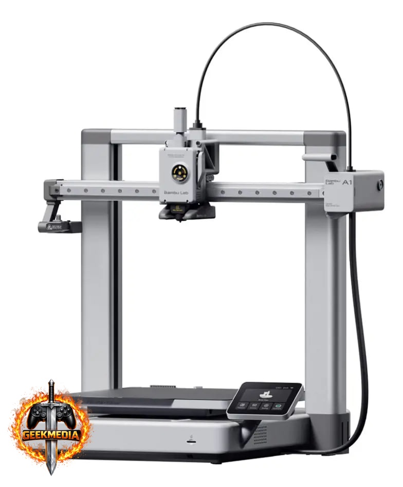 Impressora 3D Bambu Lab A1 FDM Aberta - Branco