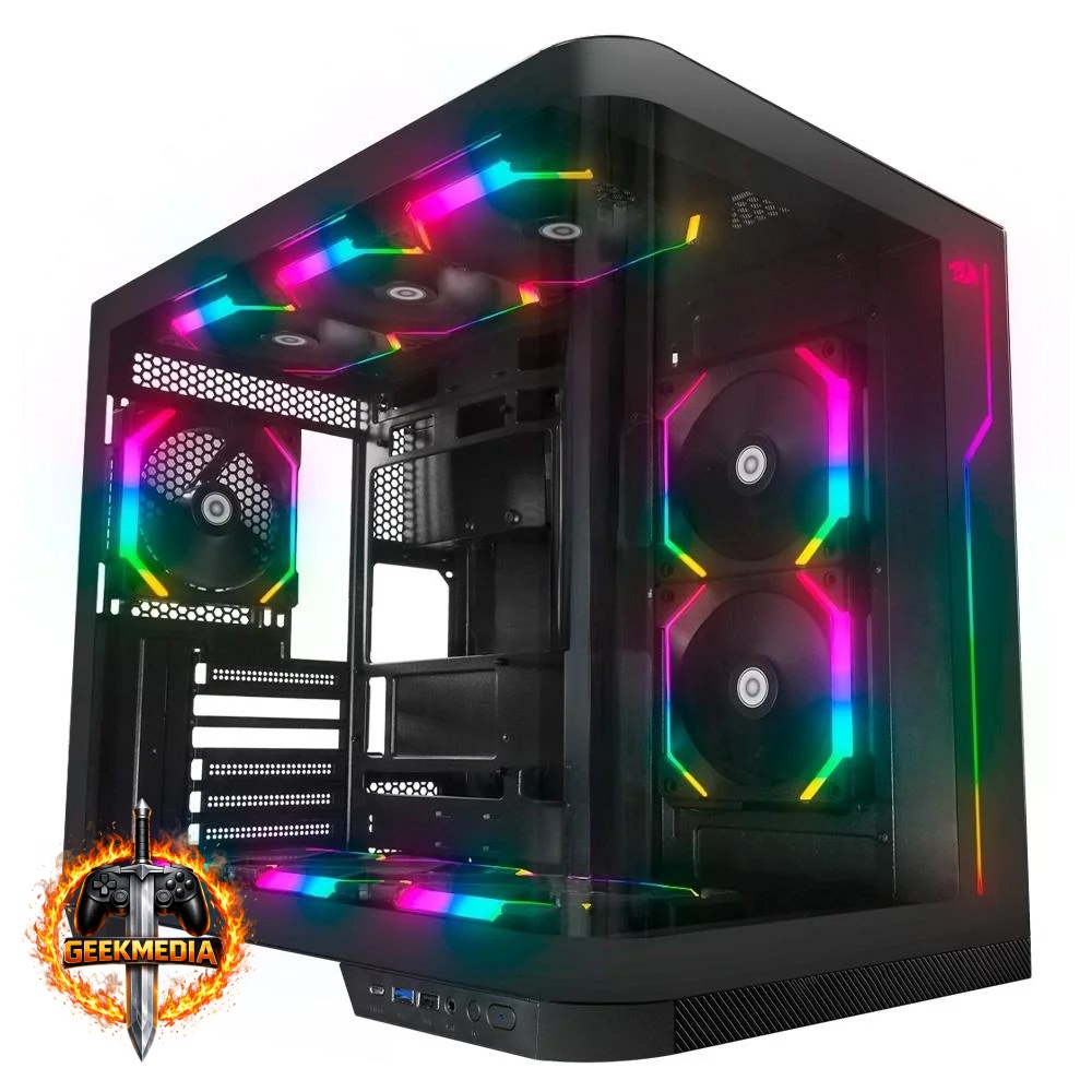 Gabinete Gamer Redragon Wideload Extreme Mid Tower ATX