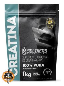 Creatina 1kg Suplemento Monohidratada em pó 100% Pura
