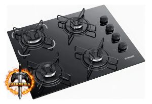 Cooktop Itatiaia Essencial 4 Bocas cor Preto