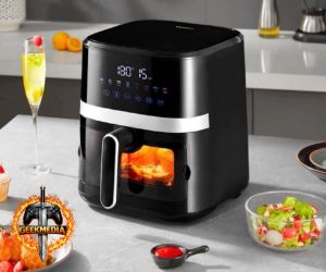 Fritadeira Air Fryer Spaceyy x Gaabor Lume Touchscreen Digital 5,5L