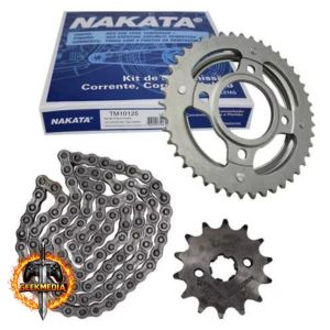 Kit Relação Transmissão Honda CG 125 Titan Nakata