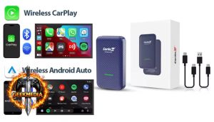 Adaptador CarlinKit 4.0 Sem Fio para Android Auto e CarPlay