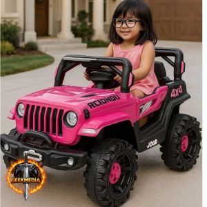 Carrinho Elétrico Infantil Quadriciclo Jipe