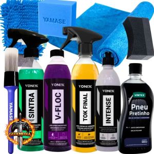 Kit Lavagem Shampoo Cera Tok Final Intense Sintra Fast Vonix