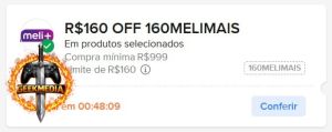 Cupom de Desconto Mercado Livre