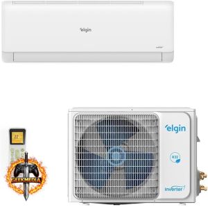 Ar Condicionado Elgin High Wall Eco III WiFi 12.000 BTUs Inverter Quente/Frio 220V