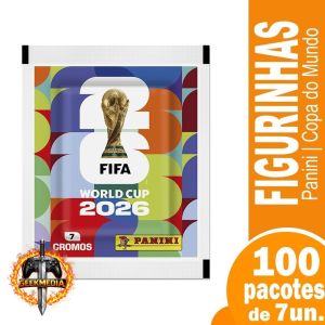 700 Figurinhas Panini Copa do Mundo 2026 - 100 Envelopes