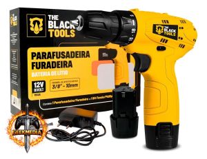 Parafusadeira Furadeira The Black Tools TB12A 3/8