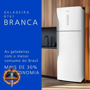 Geladeira Panasonic Ideal BT41 Frost Free 391L Branca