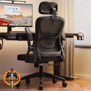 Cadeira de Escritório Astrella Nova Preta Ergonômica