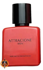 Attracione Men perfume Masculino Com Feromônios Ativados 25 mL