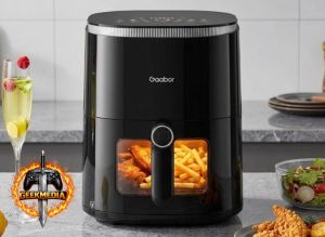 Fritadeira Elétrica Duo Touchscreen Sem Óleo Air Fryer 4.2L Gaabor