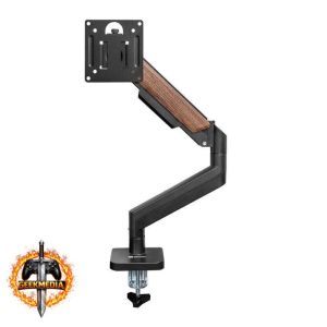 Suporte Articulado Para Monitor Zinnia Rust 100, 17 a 32 Pol, Preto
