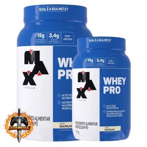 Whey Pro Pote 1Kg Max