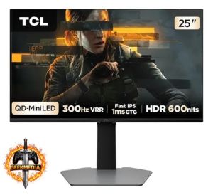 Monitor Gamer TCL 25" QD Mini LED Full HD 300Hz