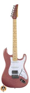 Guitarra Seizi Katana Musashi Fun Hss Rose Gold Sparkle