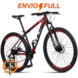 Bicicleta Aro 29 GT Sprint MX7 24V Freio Disco Alumínio Suspensão Aero MTB