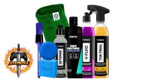 Kit Vonixx Estética Automotiva V-Floc Tok Final Intense 240ml