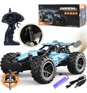 Carrinho Controle Remoto Off Road Cross Azul