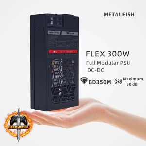 Fonte METALLFISH 300W Flex-ATX 1U PSU Modular 220v
