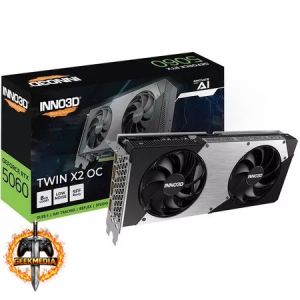 Placa de Vídeo NVIDIA GeForce INNO3D RTX5060 8GB TWIN X2 OC V2 GDDR7